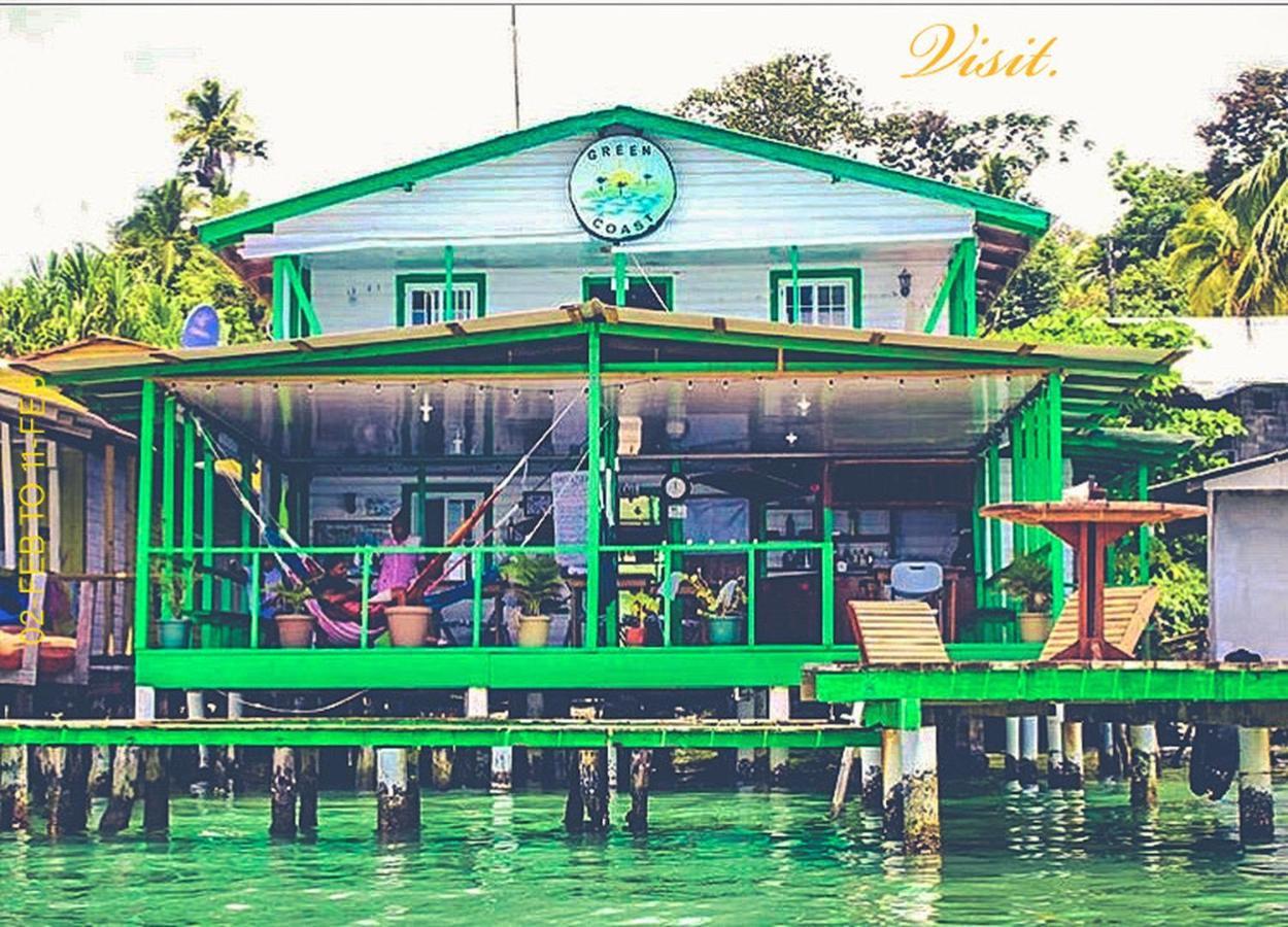Hostal Green Coast Carenero Island Exterior foto
